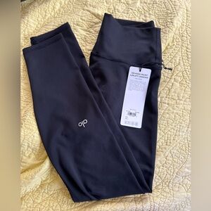 Alo Yoga 7/8 High Waist Airlift Leggings Black Large NEW